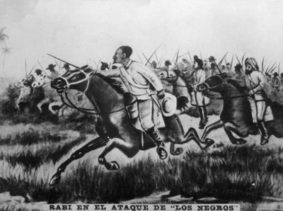 Rabi im Angriff der Schwarzen, 1895, 1920er Jahre von Unbekannt