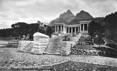 Rhodes Memorial, Groote Schuur, Kapstadt, Südafrika, 1917 von Unbekannt