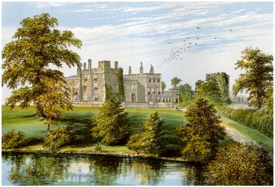 Ripley Castle, Yorkshire, Heimat von Baronet Ingilby, um 1880 von Unbekannt