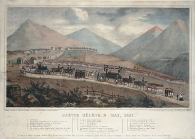 Heilige Helena, 9. Mai 1821, 1839 von Unbekannt