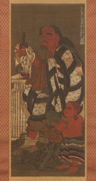 Satsubari, der Zweite der Sechzehn Arhats von Unbekannt