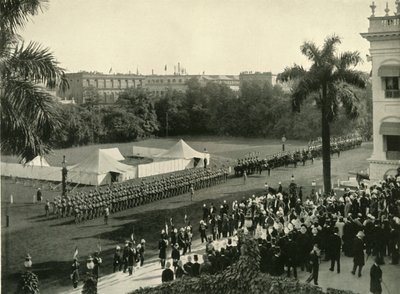 Zweite Ankunft von Lord Curzon im Regierungshaus, 1904 von Unbekannt