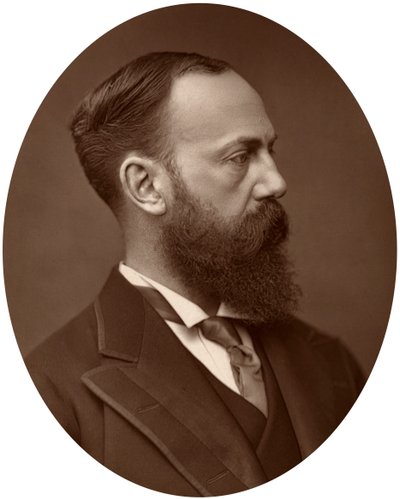 Sir Charles Wentworth Dilke, MP, Unterstaatssekretär für auswärtige Angelegenheiten, 1881 von Unbekannt