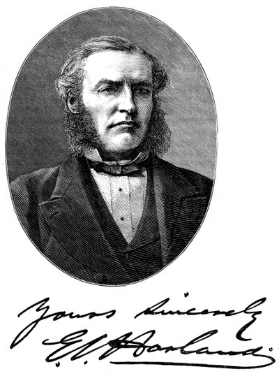 Sir Edward James Harland, britischer Schiffbauer, um 1880 von Unbekannt