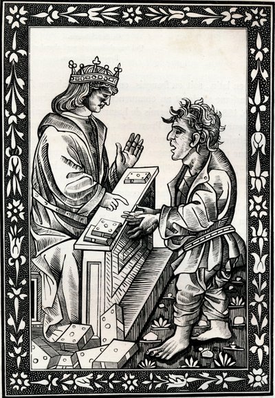 Salomon und Marcoul, 15. Jahrhundert, 1849 von Unbekannt