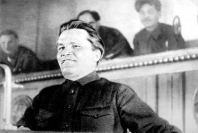 Sowjetischer Politiker Sergei Kirow, 17. Kongress der Kommunistischen Partei, Moskau, UdSSR, 1934 von Unbekannt