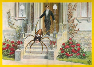 Spider-Woman Poster, 1922 von Unbekannt
