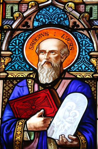 St. Philipp Kirche (Huyen Sy Kirche). Heiliger Lukas der Evangelist. Ho Chi Minh Stadt. Vietnam von Unbekannt