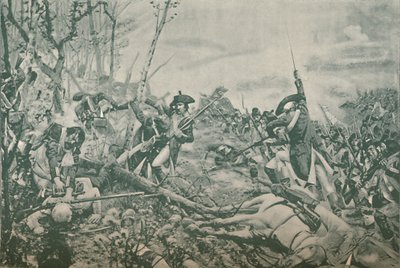Die Schlacht von Jemmapes, bei Mons, Belgien, 6. November 1792, 1896 von Unbekannt