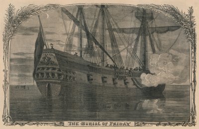 Das Begräbnis von Freitag, um 1870 von Unbekannt