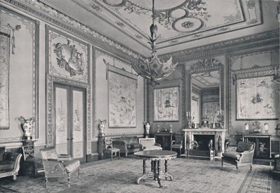 Das Zentrale Zimmer, Buckingham Palace, Nordwest-Ecke von Unbekannt