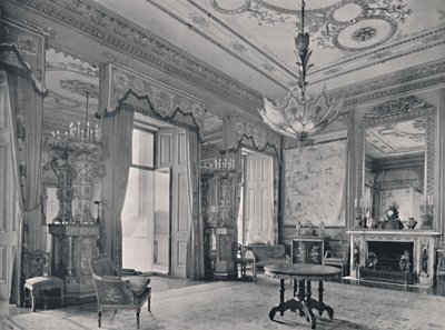 Das zentrale Zimmer, Buckingham Palace, Südost-Ecke, 1939 von Unbekannt