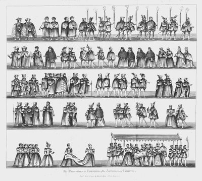 Die Taufe von Prinz Arthur, 24. September 1486 von Unbekannt