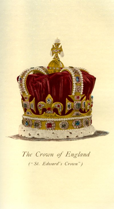 Die Krone Englands, 1901 von Unbekannt