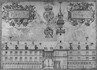 Die erste Royal Exchange im Jahr 1569, 16. Jahrhundert, 1928 von Unbekannt