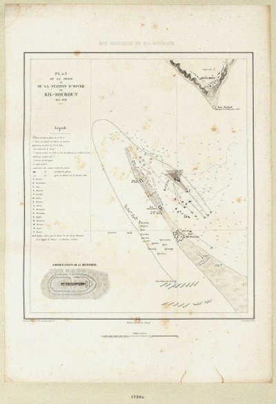 Die schwimmenden Batterien bei der Belagerung von Kinburn 1855-1856 von Unbekannt