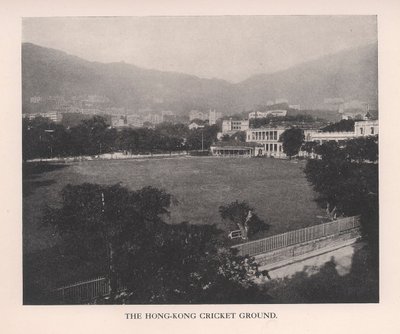 Der Hong Kong Cricket Ground, 1912 von Unbekannt