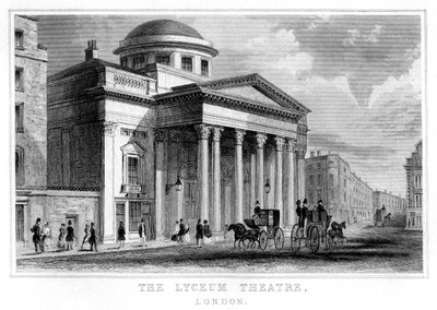 Lyceum Theatre, Westminster, London von Unbekannt
