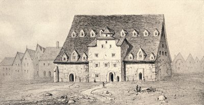 Der Markt von St Germain-des-Prés, 1915 von Unbekannt