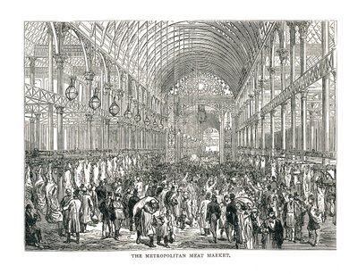 Der Metropolitan Fleischmarkt, 1878 von Unbekannt