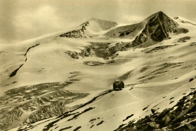 Die Neue Prager Hütte, Großvenediger, Tirol, Österreich von Unbekannt
