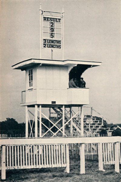 Die neue Richterloge, Kempton Park, ca. 1940 von Unbekannt