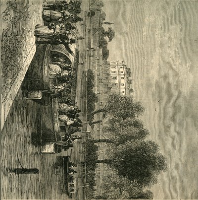 Der Paddington-Kanal, 1840, um 1876 von Unbekannt