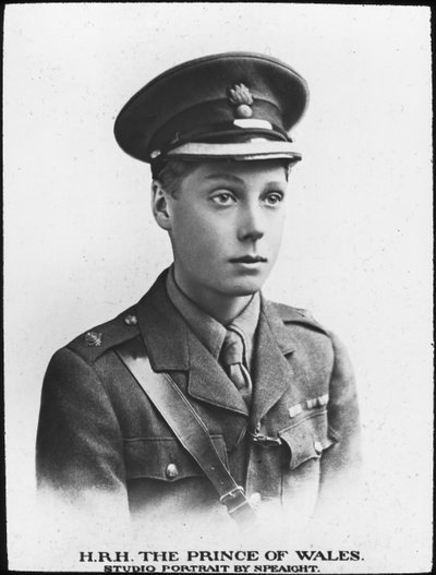 Der Prinz von Wales, zukünftiger König Edward VIII., 1910er Jahre von Unbekannt