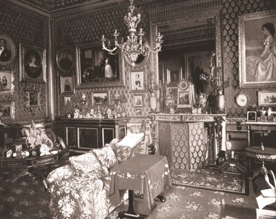 Das Wohnzimmer der Königin, Windsor Castle, Berkshire, 1894 von Unbekannt