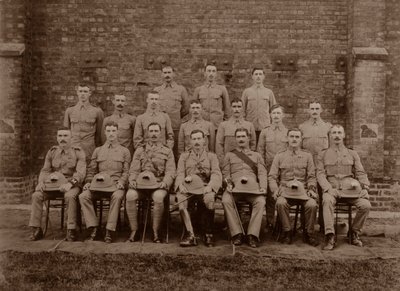 Die Regimentspolizei der 1. Royal Munster Fusiliers, Rangoon, Burma, 1913 von Unbekannt
