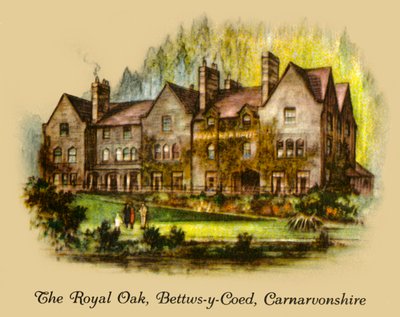 Die Königseiche, Bettws-y-Coed, Carnavonshire, 1936 von Unbekannt