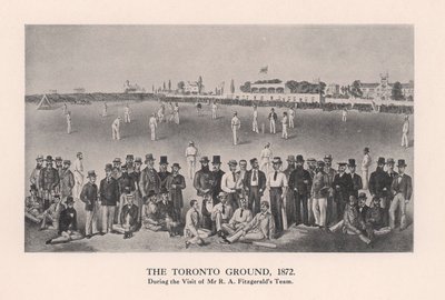 Der Toronto Cricket Ground, 1872 1912 von Unbekannt