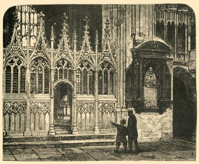 Das Querschiff des Martyriums, 1898 von Unbekannt