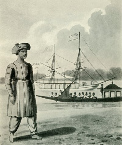 Die Flottille des Vizekönigs und Bootsmänner, 1813, 1925 von Unbekannt