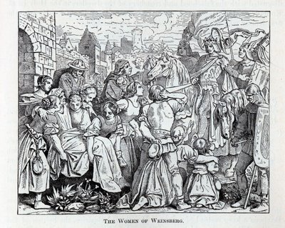 Die Frauen von Weinsberg, 1882 von Unbekannt