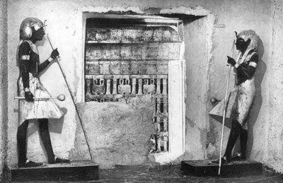 Der erste Blick auf das Grab von Tutanchamun, Ägypten, 1933-1934 von Unbekannt