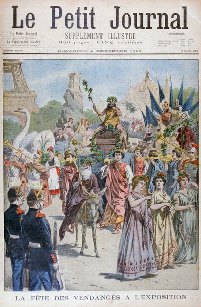Das Traubenlesefest, Weltausstellung 1900, Paris, 1900 von Unbekannt