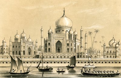 Das Grab des Lieblingssultans von Akbar Khan in Agra, 1847 von Unbekannt