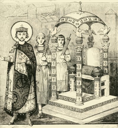 Thron der byzantinischen Kaiser, 1890 von Unbekannt