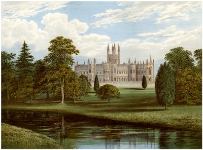 Toddington Park, Gloucestershire, Heim von Lord Sudeley, ca. 1880 von Unbekannt