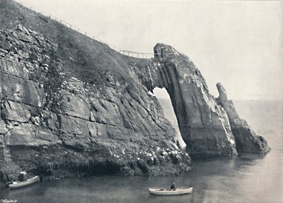Torquay - Der natürliche Bogen London Bridge, 1895 von Unbekannt