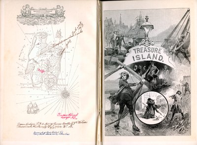 Die Schatzinsel, von Robert Louis Stevenson von Unbekannt
