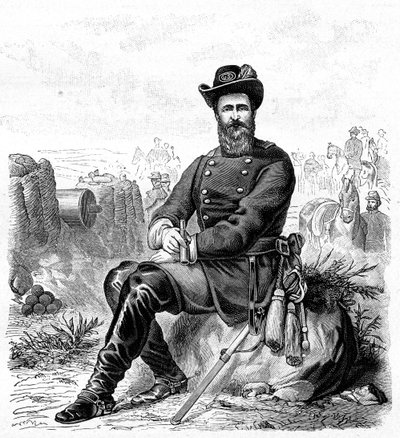 Ulysses S. Grant, amerikanischer Soldat und Staatsmann des 19. Jahrhunderts, 1900 von Unbekannt