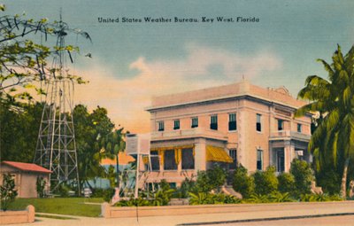 Wetteramt der Vereinigten Staaten, Key West, Florida, ca. 1940er von Unbekannt