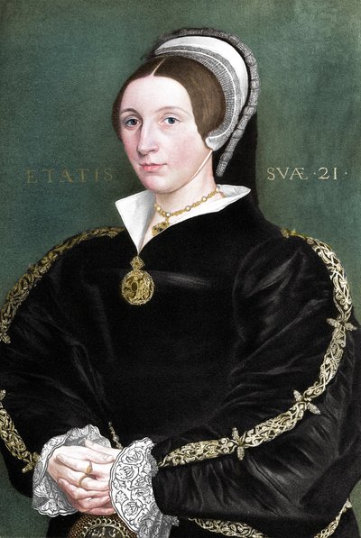 Unbekannte Frau, früher als Catherine Howard gedacht, 1902 von Unbekannt