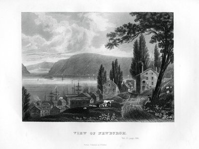 Ansicht von Newburgh, New York State von Unbekannt