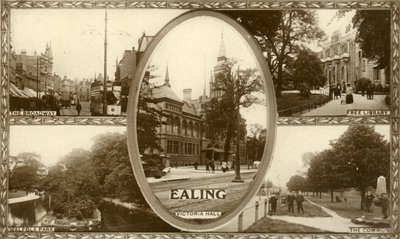 Ansichten von Ealing, West-London, 1917 von Unbekannt