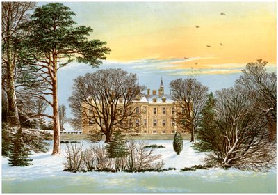 Warter Priory, in der Nähe von Pocklington, Yorkshire, Heim der Familie Wilson, um 1880 von Unbekannt