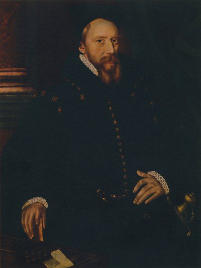 William Cecil, Lord Burghley, Mitte 16. Jahrhundert, 1941 von Unbekannt