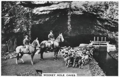 Wookey Hole Höhlen, 1936 von Unbekannt
